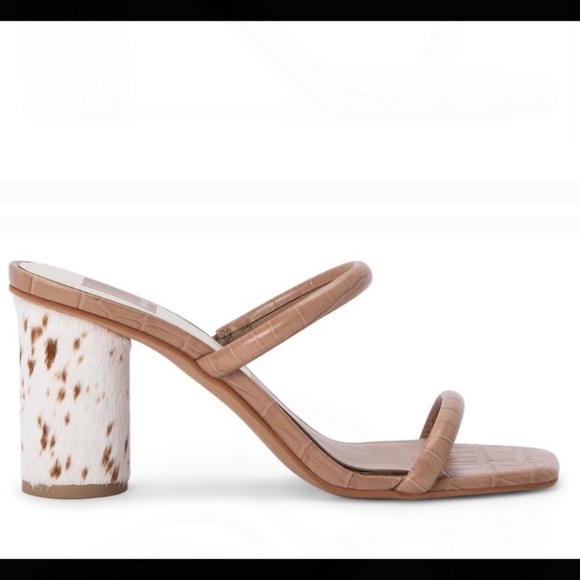 NWOT Dolce Vita - Noles City Slide Sandal Animal Print Size 10 - Picture 3 of 15